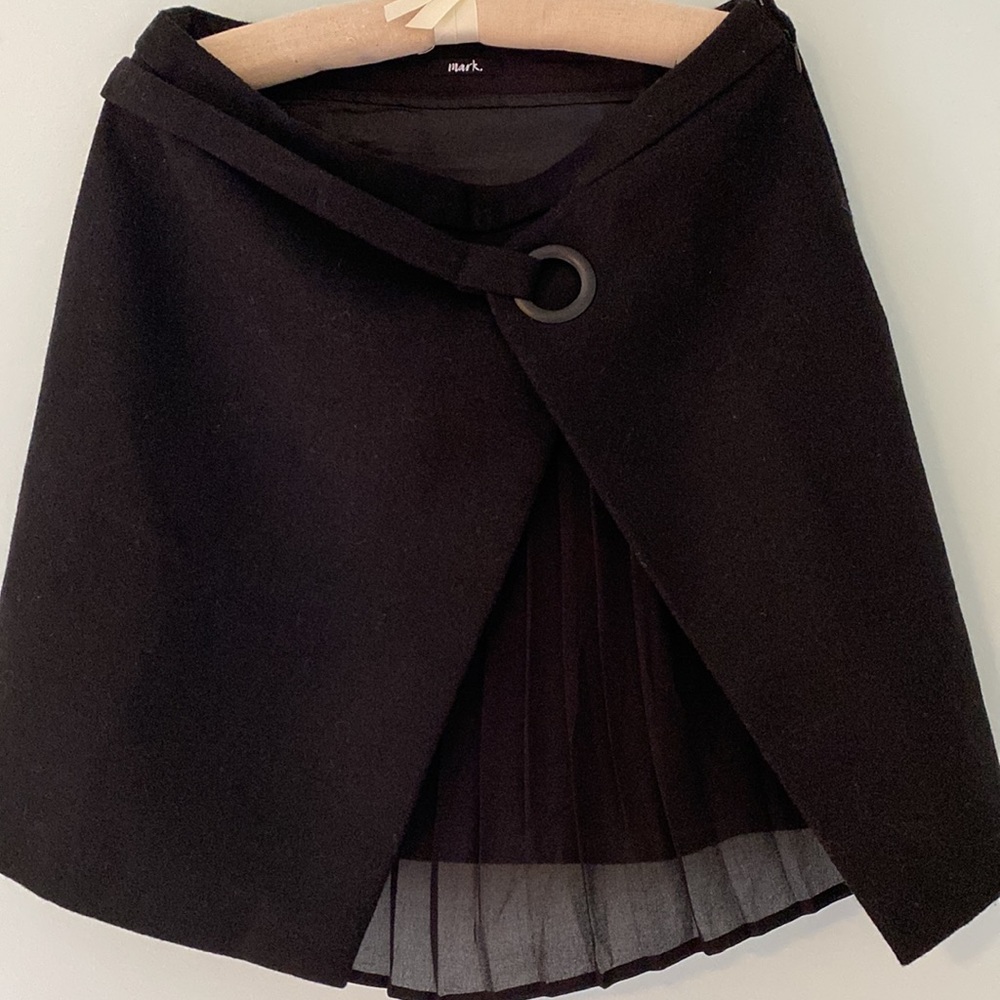 Unique Wool Wrap Skirt